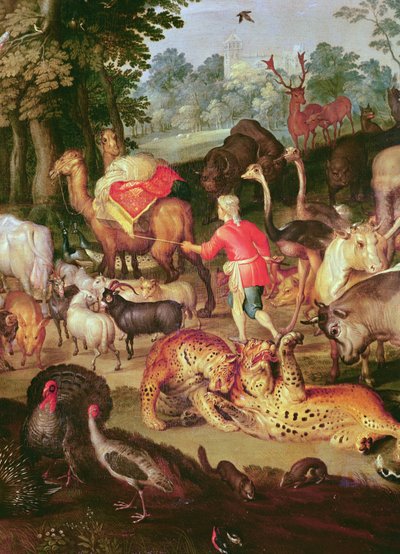 Earthly Paradise (detail) by Jan the Elder Brueghel